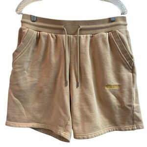 Henny tan sweat shorts